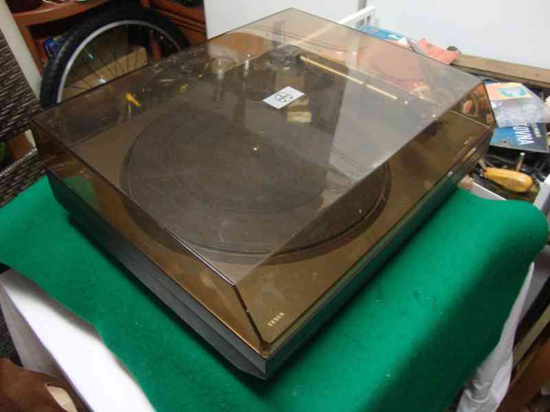 Gramofon Tesla NC 300 stereo 1985/88 funkční pěkný - foto 2