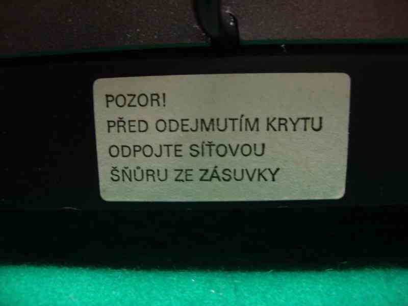 Gramofon Tesla NC 300 stereo 1985/88 funkční pěkný - foto 13
