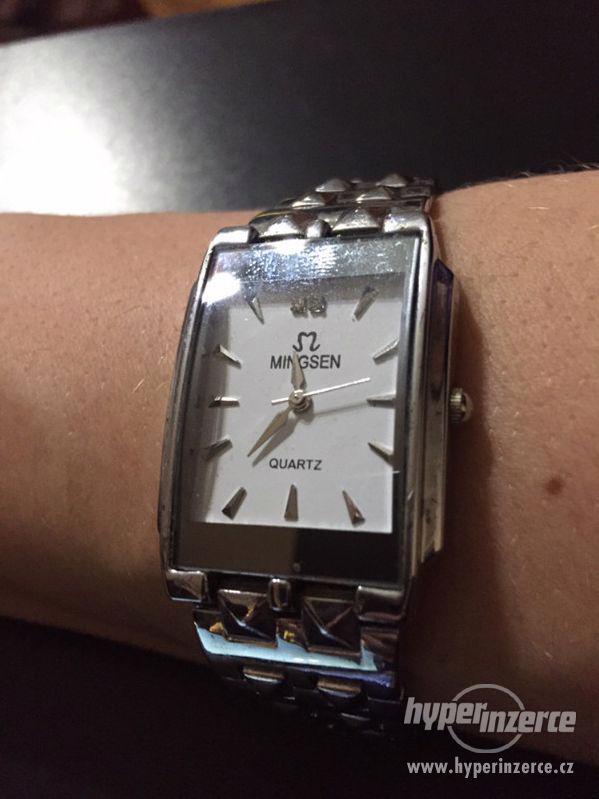 Dámské hodinky Mingsen stříbrné - foto 1