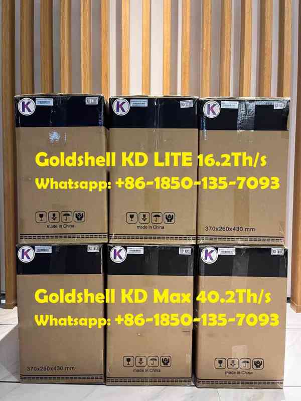 Goldshell KD Max 40.2Th/s for sale - foto 5