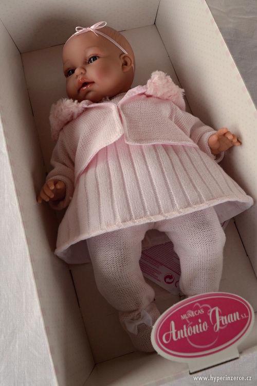 Realistické miminko holčička Toneta v šatičkách - foto 2