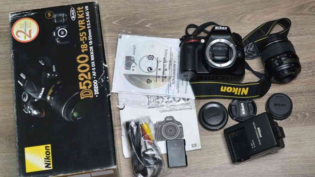 Nikon D5200+18-55mm II *24MPix*Full HDV* 13000 Exp - foto 3