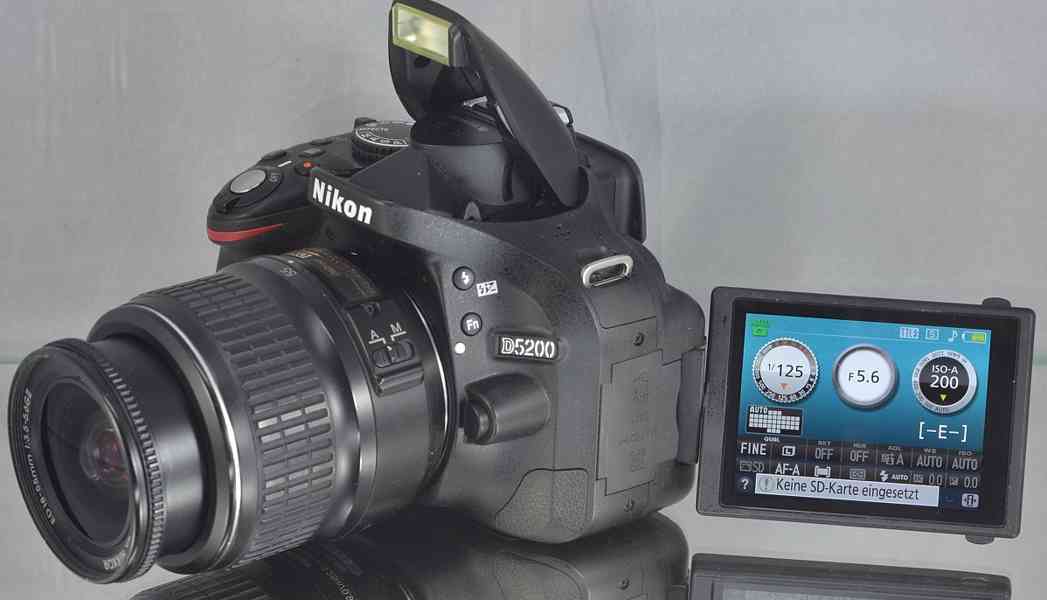 Nikon D5200+18-55mm II *24MPix*Full HDV* 13000 Exp - foto 6