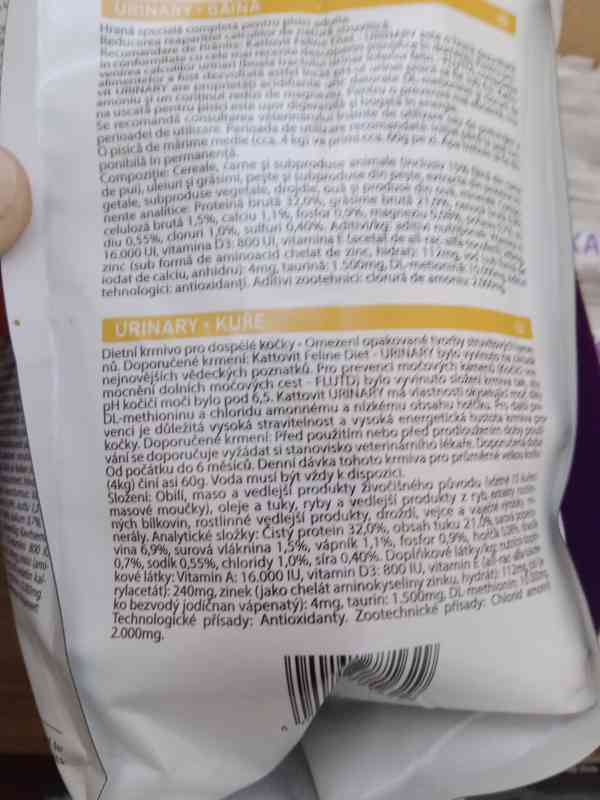 Kočičí krmivo Kattovit Urinary + Renal  - foto 2
