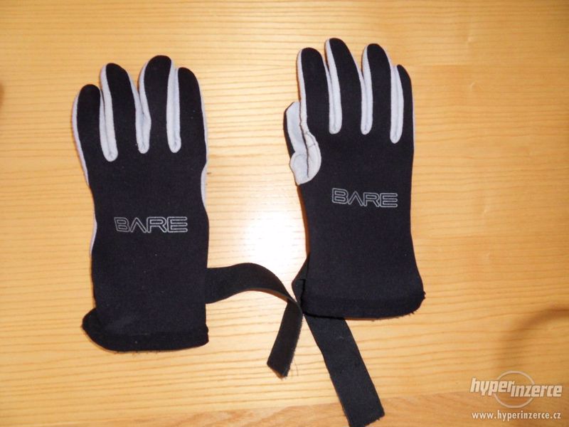 potápěčské rukavice BARE - foto 1