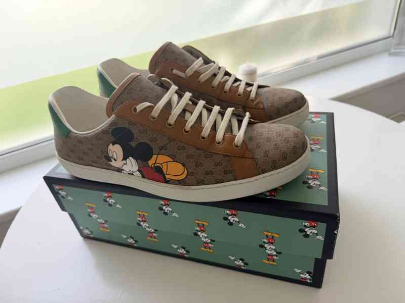 Pánské tenisky Gucci limitovaná edice, Mickey Mouse Ace - foto 13