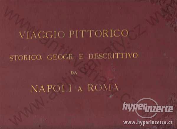 Viaggio pittorico storico  Napoli a Roma 55 x lito - foto 1