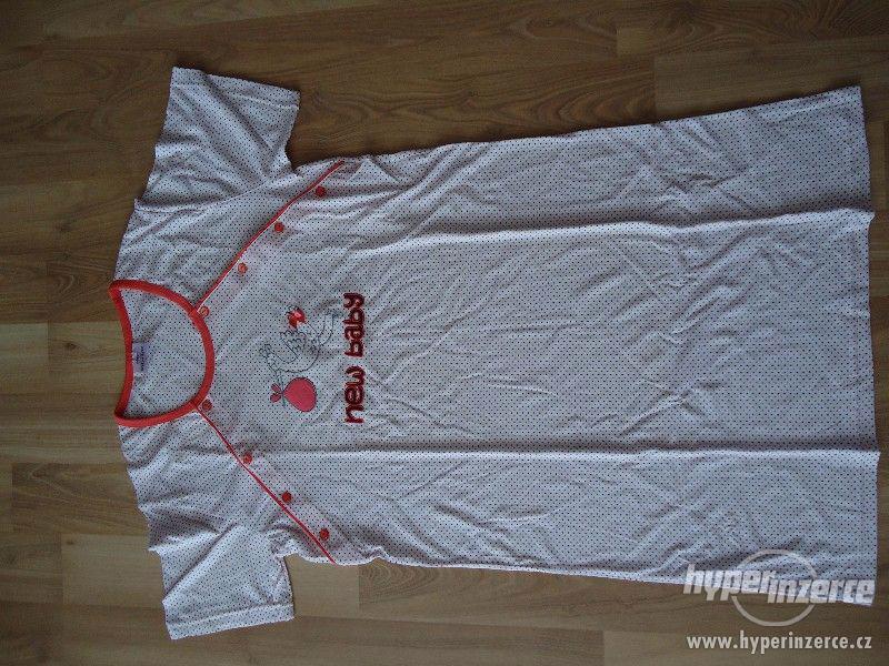 Krásná těhotenská a kojící noční košile - foto 1