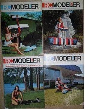 Prodám časopisy RC Modeler - 1971 - 4 čísla