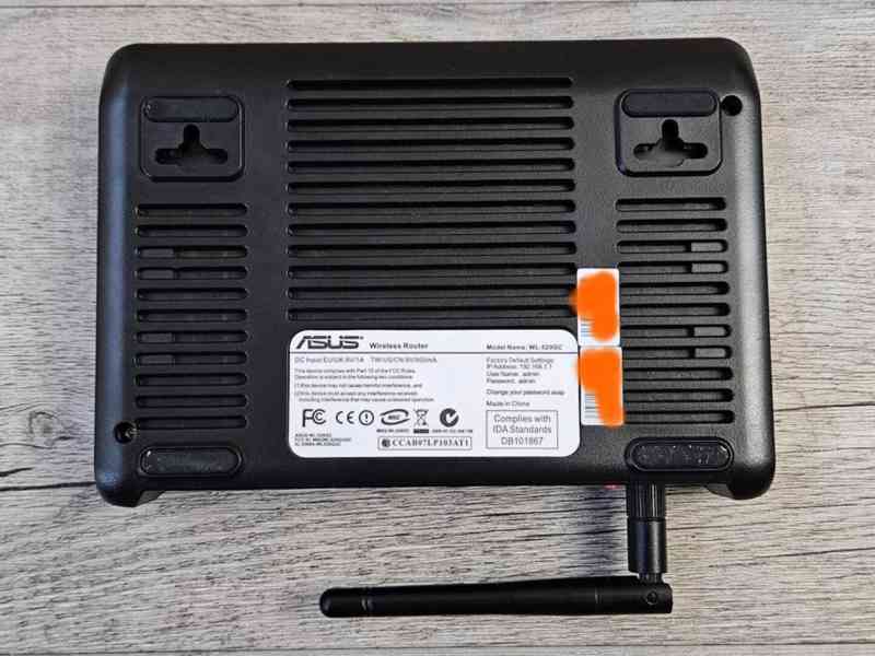 Router Asus WL-520gC LEVNĚ, mohu zdarma přednastavit - foto 4