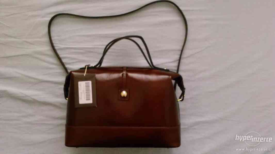Nová kožená kabelka italské značky Tuscany Leather - foto 9