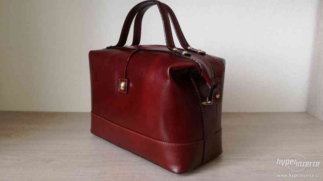 Nová kožená kabelka italské značky Tuscany Leather - foto 11