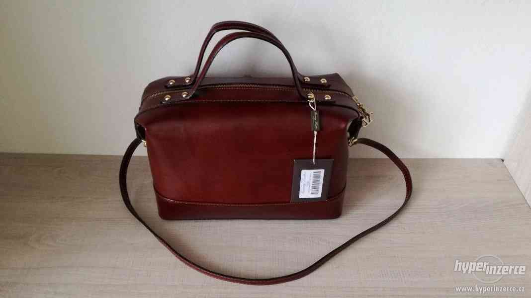 Nová kožená kabelka italské značky Tuscany Leather - foto 12