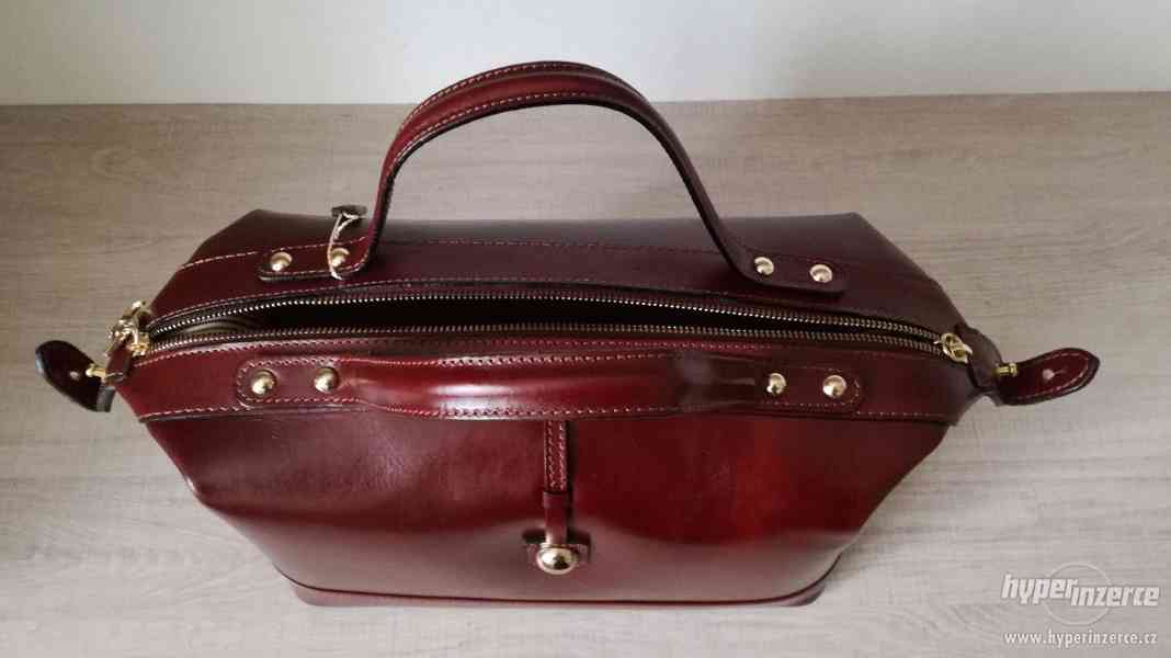 Nová kožená kabelka italské značky Tuscany Leather - foto 14