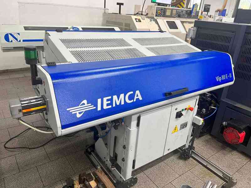 Použitý podavač tyčí Vip 80 E-II, IEMCA, r. v. 2006 - foto 2
