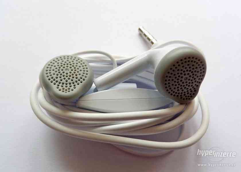 Značková sluchátka Samsung s vypínačem, nová, super zvuk