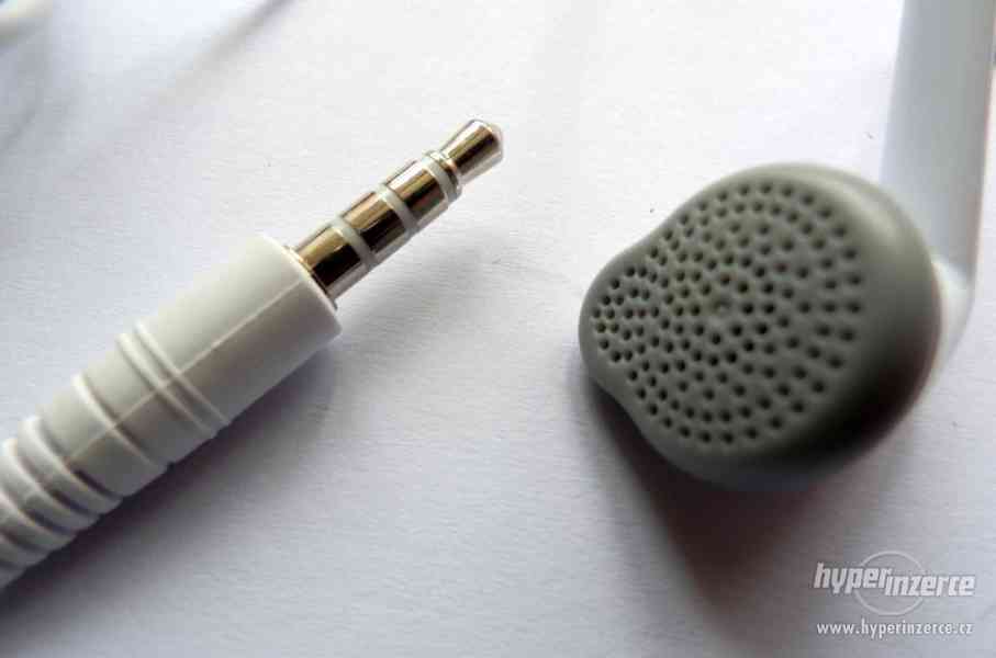 Značková sluchátka Samsung s vypínačem, nová, super zvuk - foto 5