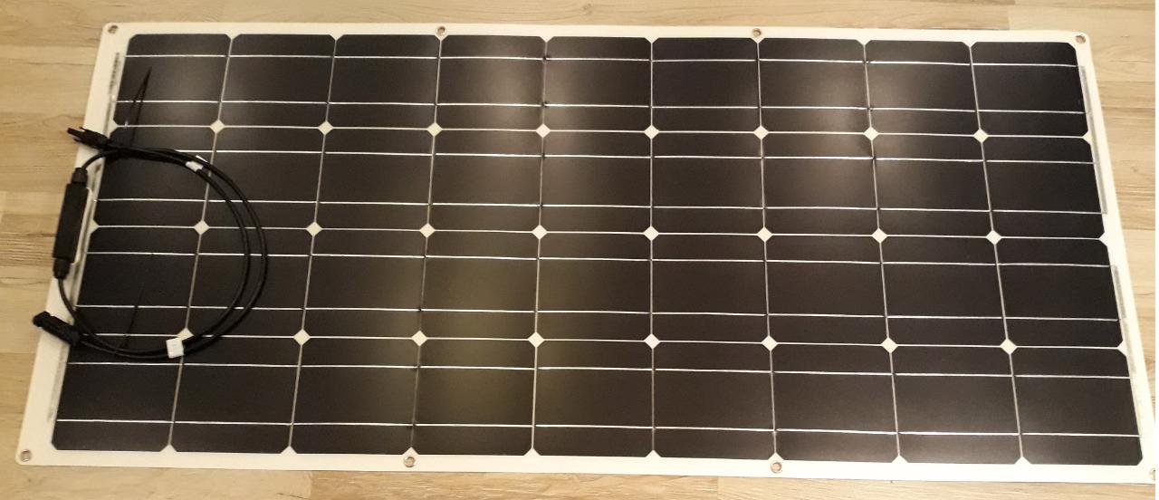 Flexibilní Solární fotovoltaický panel 100W pro 12V system - foto 3