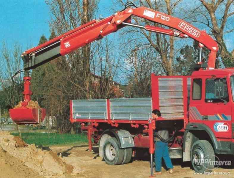 Hydraulická ruka FASSI F120.24, rádio, dosah 12,5 m - bazar ...