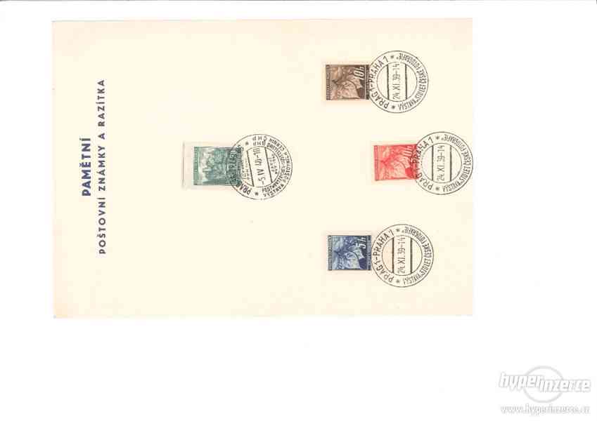 Prodám pamětní poštovní známky ČR 1935-1948 - foto 3