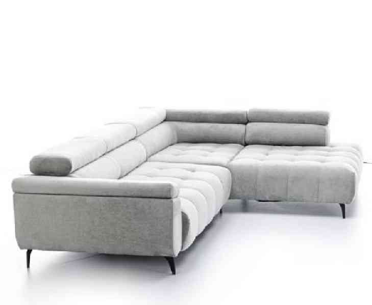 Krásná velká rohová sedačka - levý roh  - foto 3