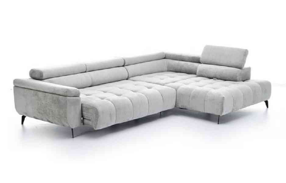 Krásná velká rohová sedačka - levý roh  - foto 2