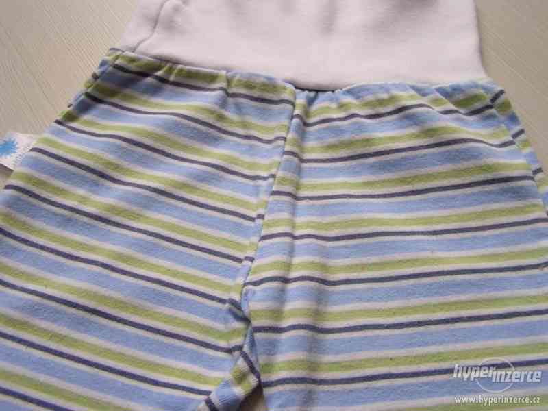 Proužkované polodupačky, vel. 62, top stav + další - foto 2