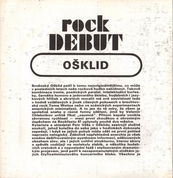 Ošklid ‎– Rock Debut 5  (EP) - foto 3