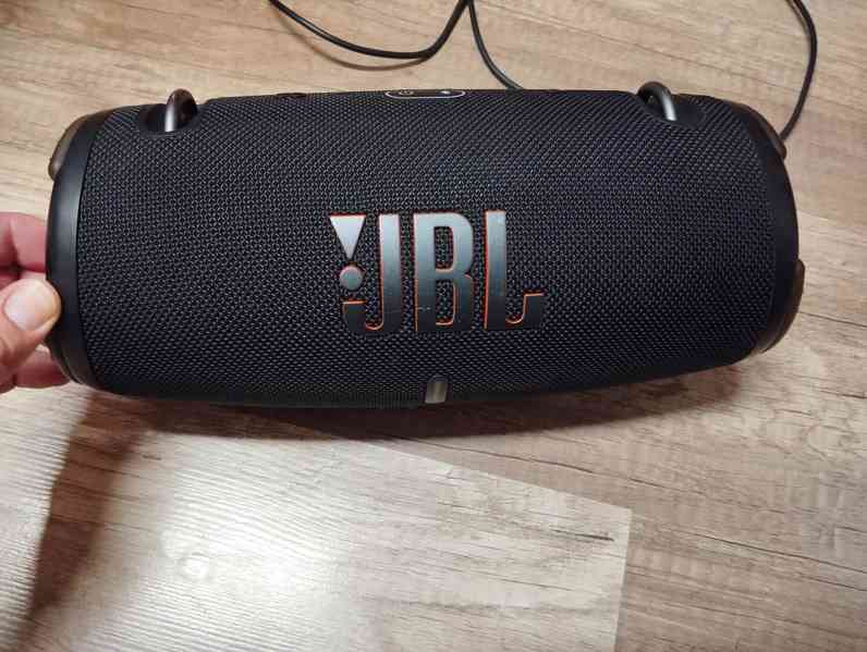 Repro JBL EXTREME 3 s krabici, popruh s otvirakem, nabíječka - foto 15