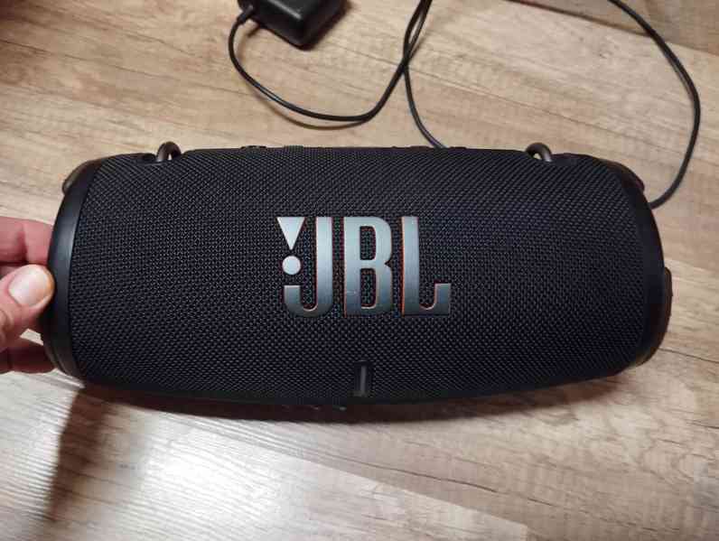 Repro JBL EXTREME 3 s krabici, popruh s otvirakem, nabíječka - foto 14