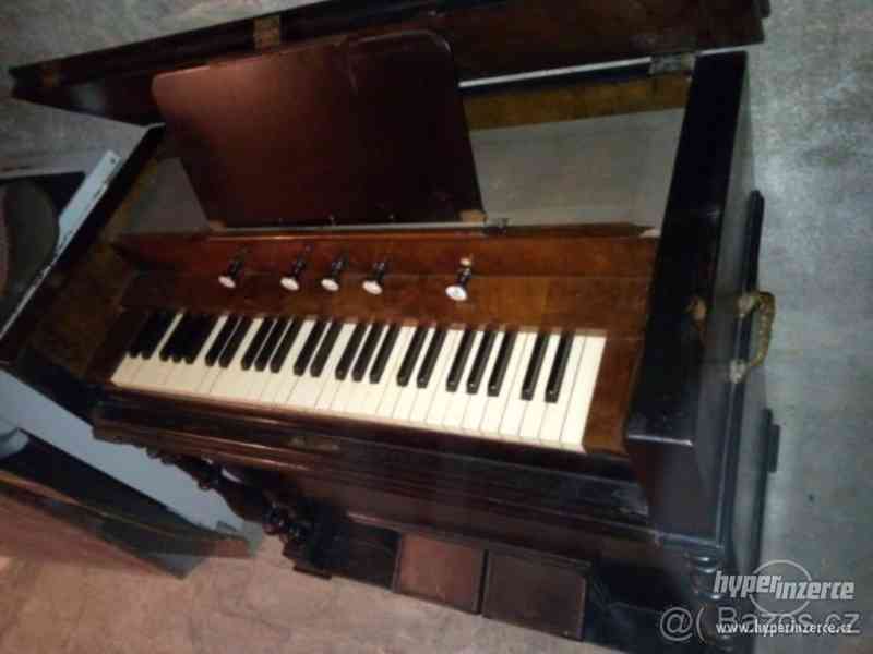 Nabízím Funkční Starožitné Varhany-Harmonium - foto 4