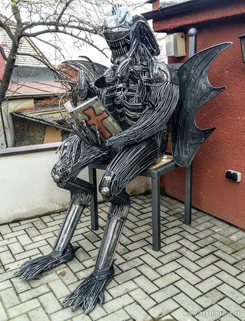 kovova socha - foto 1