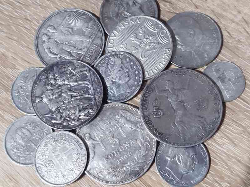 🪙🪙🪙Koupím stříbrné mince, i sbírku 🪙🪙🪙👍
