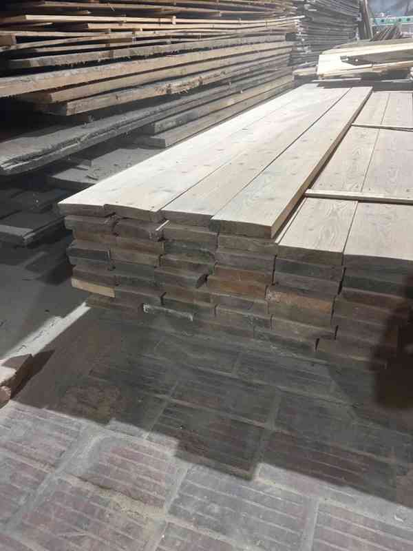 Stará podlahová prkna - foto 2