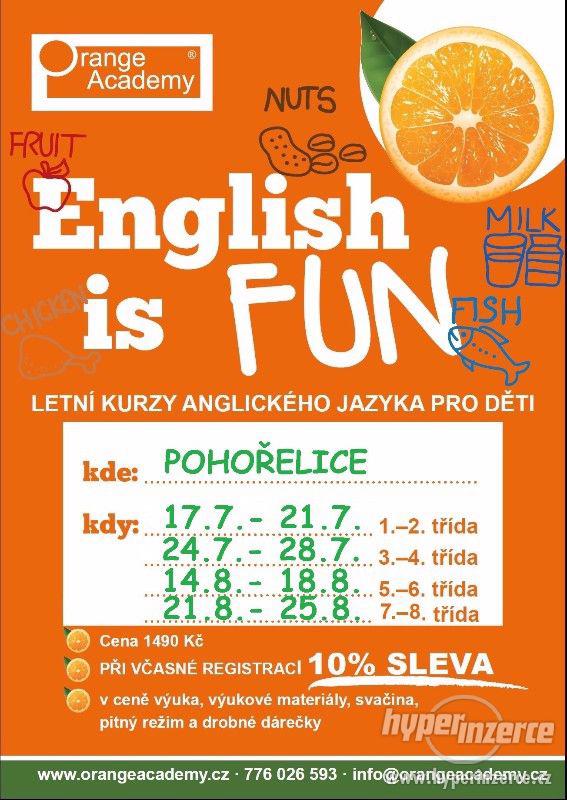 Letní intenzivní kurz anglického jazyka pro děti Pohořelice - foto 2
