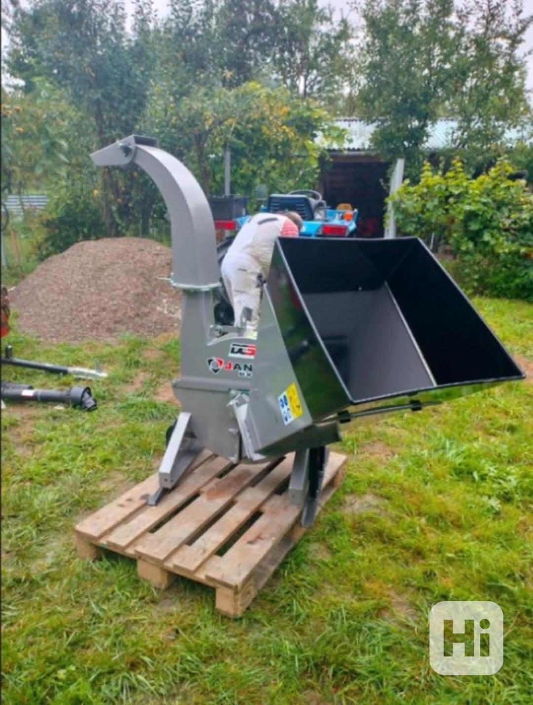 Jansen BX-42S drvič - štiepkovač konárov za traktor - foto 1