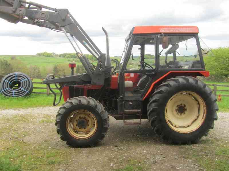 Traktor Zetor 5340 + kompletní čelní nakladač - foto 1