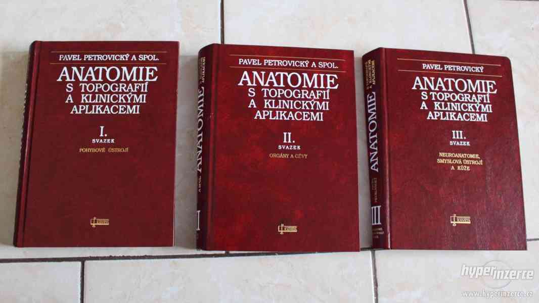 Anatomie s topografií a klinickými aplikacemi I, II, III díl - foto 1