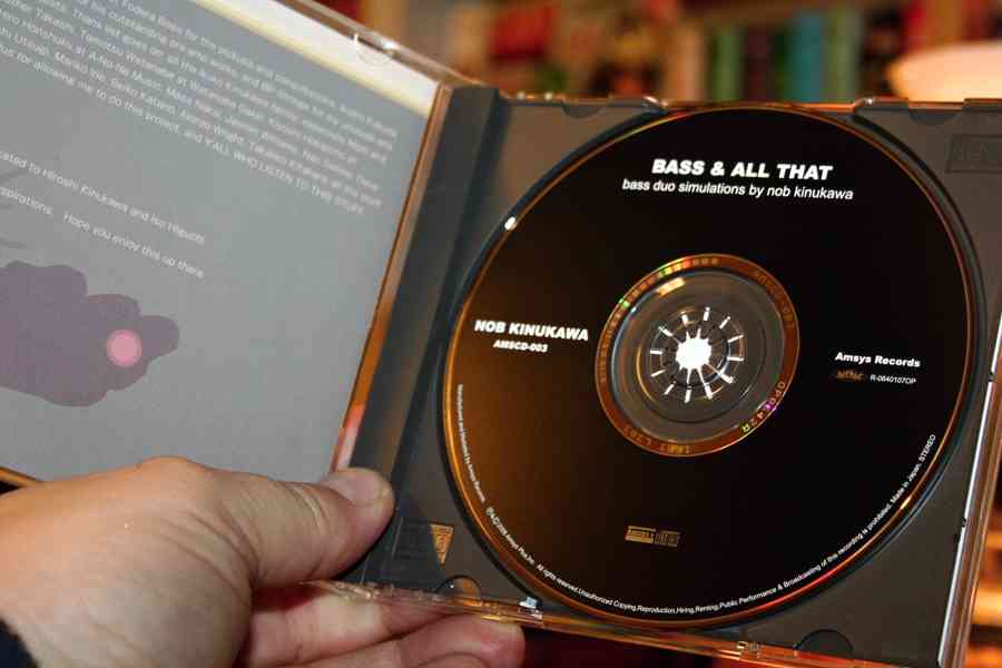 CD ... NOB KINUKAWA - BASS AND ALL THAT (nesehnatelné!!!) - foto 3