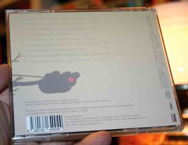 CD ... NOB KINUKAWA - BASS AND ALL THAT (nesehnatelné!!!) - foto 2
