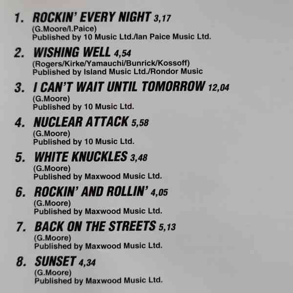 CD - GARY MOORE / Rockin' Every Night - foto 2