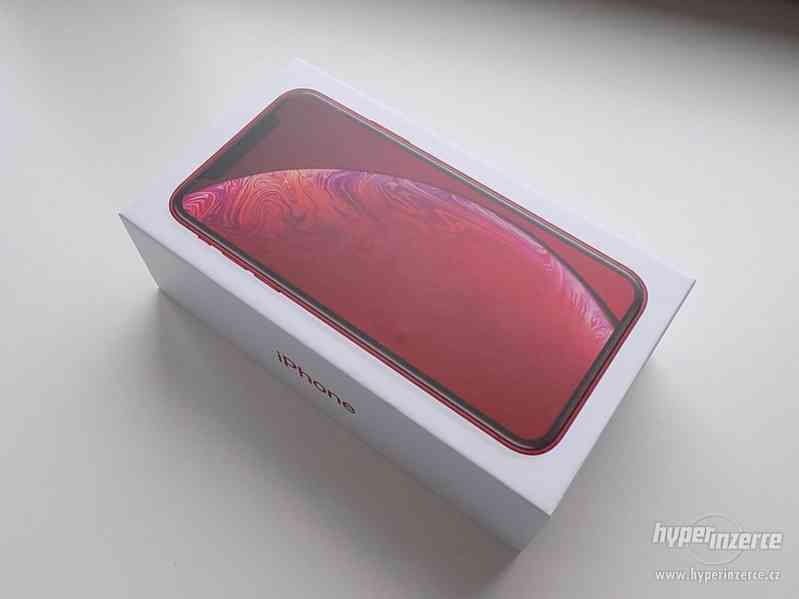 APPLE iPhone XR 64GB Red - NEPOUŽIT - foto 1