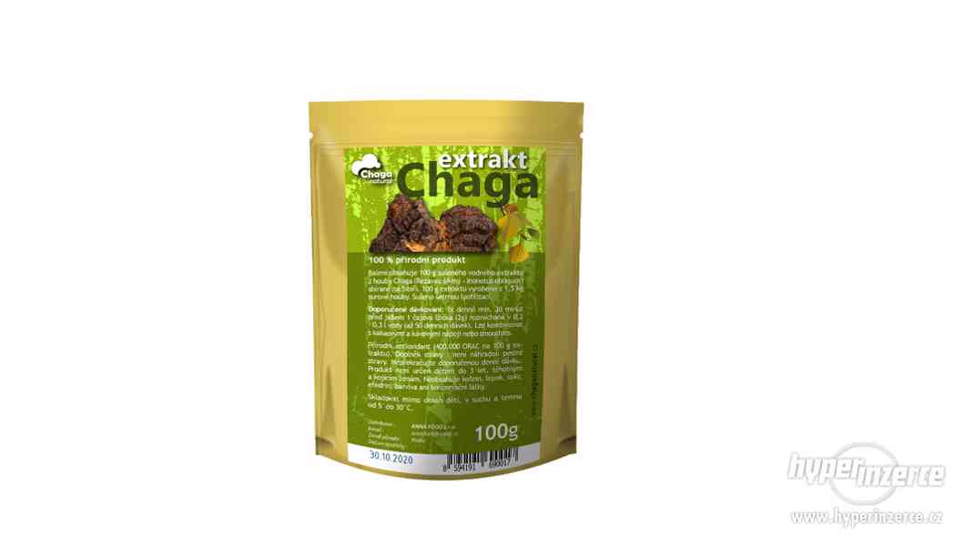 Sibiřská Chaga Extrakt - prášek - foto 1