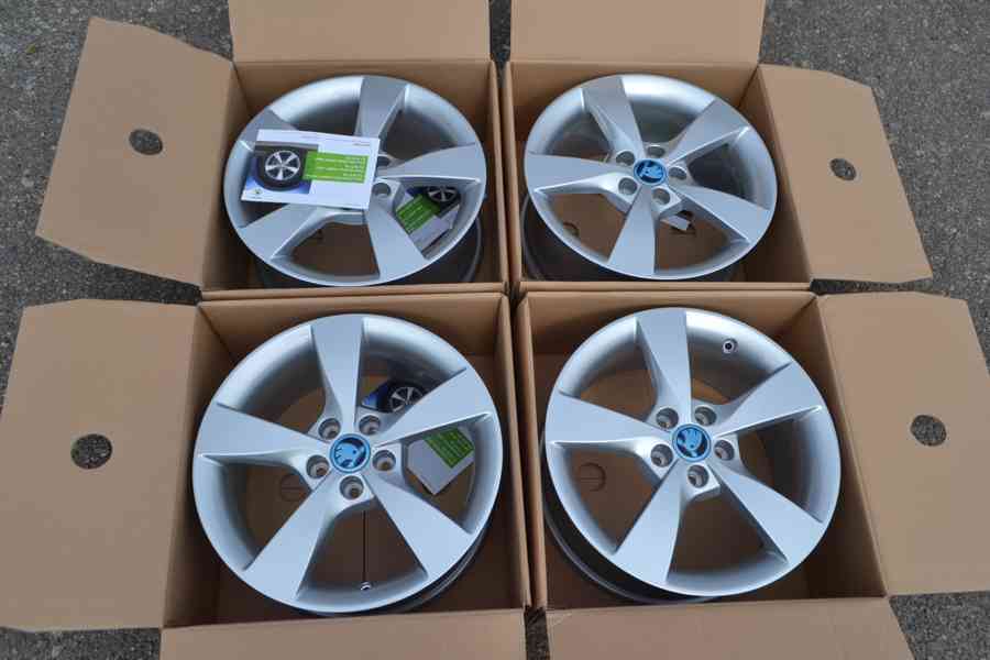 Š.Rapid, Fabia III, Seat Toledo – 16 NOVÉ orig.alu disků R16 - foto 5
