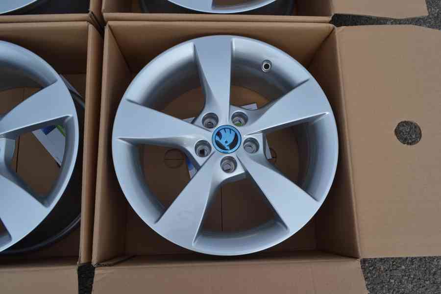 Š.Rapid, Fabia III, Seat Toledo – 16 NOVÉ orig.alu disků R16 - foto 8