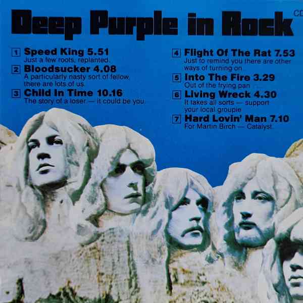 CD - DEEP PURPLE / Deep Purple In Rock - foto 2