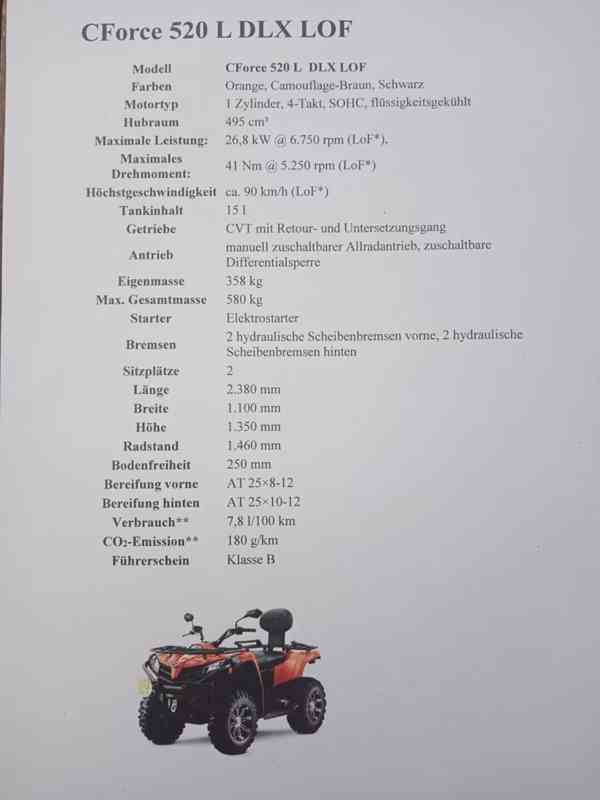 Ctyrkolka CFMOTO CForce 520 L - foto 10