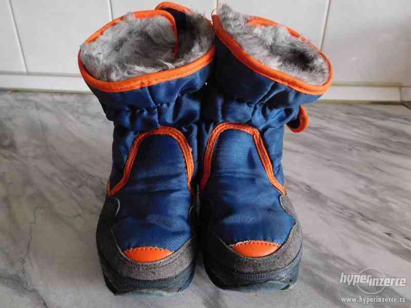 zimní chlapecké boty - foto 1