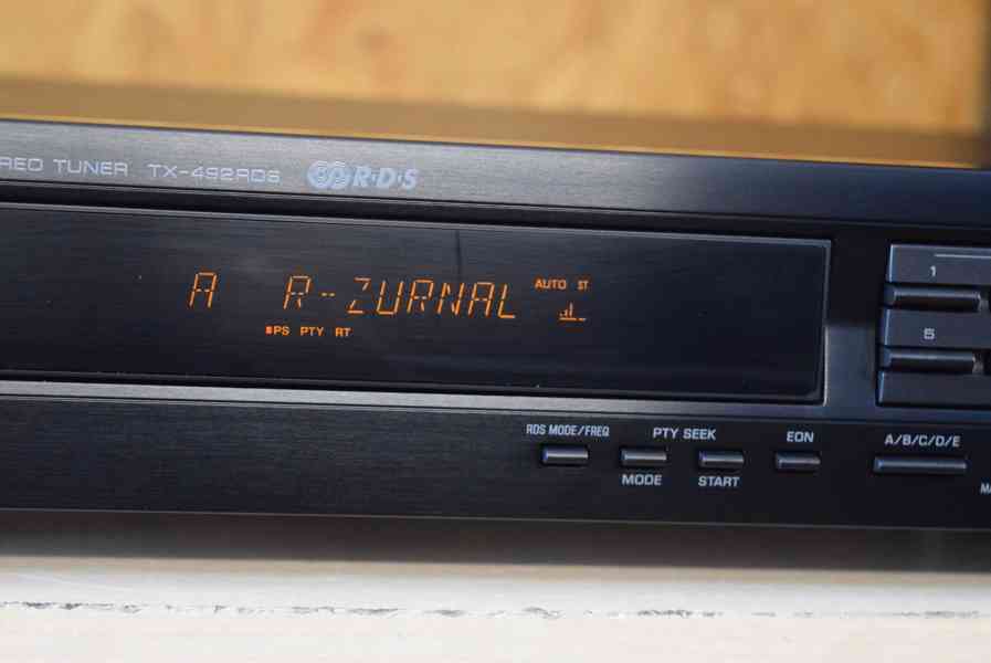 YAMAHA TX-492RDS VÝBORNÝ STEREO TUNER S RDS !! - foto 3