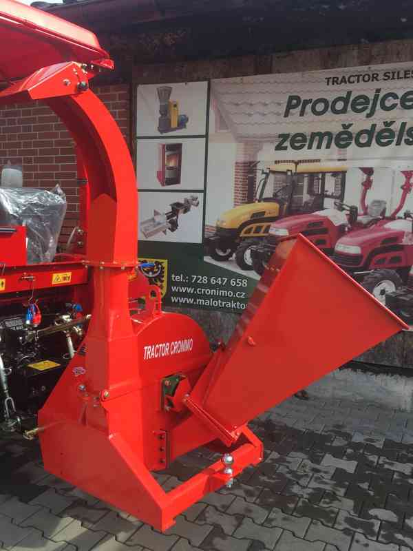 Štěpkovač za traktor BX42S+ kardan, ISO koule AKCE - foto 3